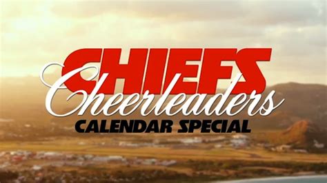 2015 Chiefs Cheerleaders Calendar Special