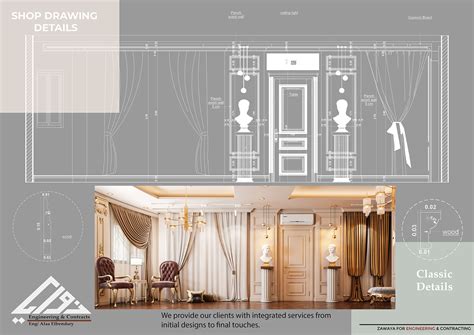 Shop Drawing interior Design on Behance