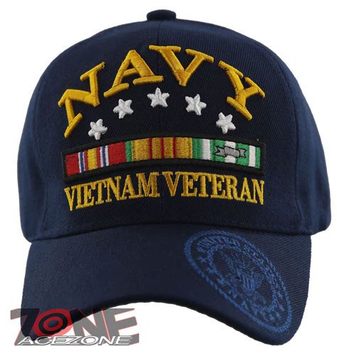 √ Navy Vietnam Veteran Hats - Va Army