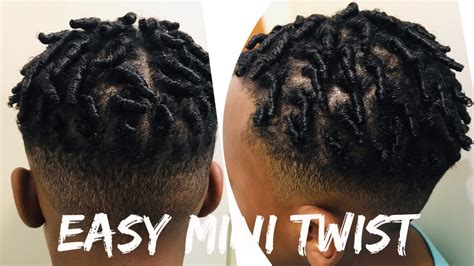 How to do twist On short hair 2020. - YouTube