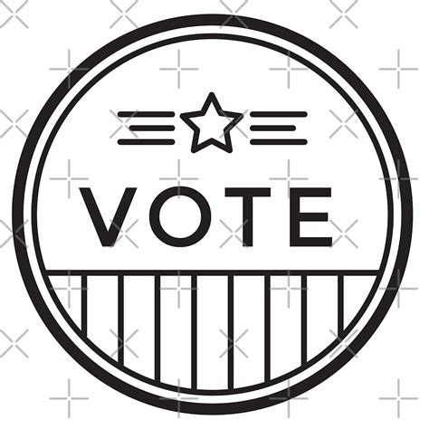 "Black & White Vote" by depresident | Redbubble