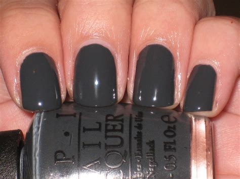 Gray OPI Nail Polish-Bridesmaid Bag | Nails | Pinterest | Opi nails, OPI and Dark grey nails