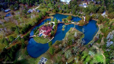 This house for sale in Magnolia, Texas sits on its own island - ABC13 ...