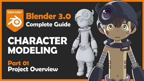 [#01] Blender 3.0 Character Modeling Tutorial - Beginner Friendly [2022]