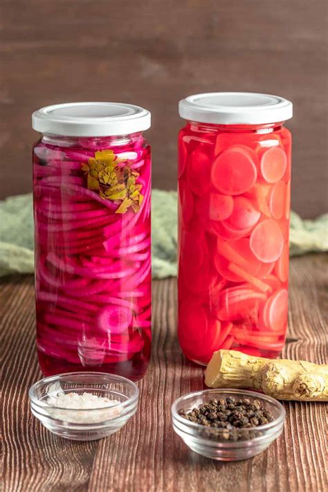 Quick Pickled Radishes and Onions - Cookrita