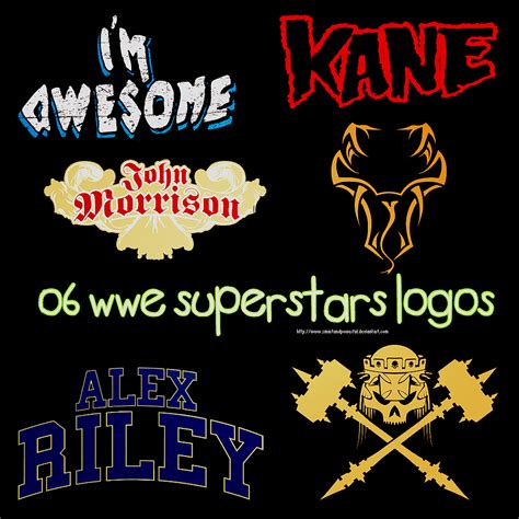 .O6 WWE Superstars logos by SmartAndPowerful on DeviantArt