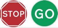 Stop Go Sign Stop Go 600mm Tra127 | Stop Go Sign | Signage For Brittish Northern Ireland Road ...