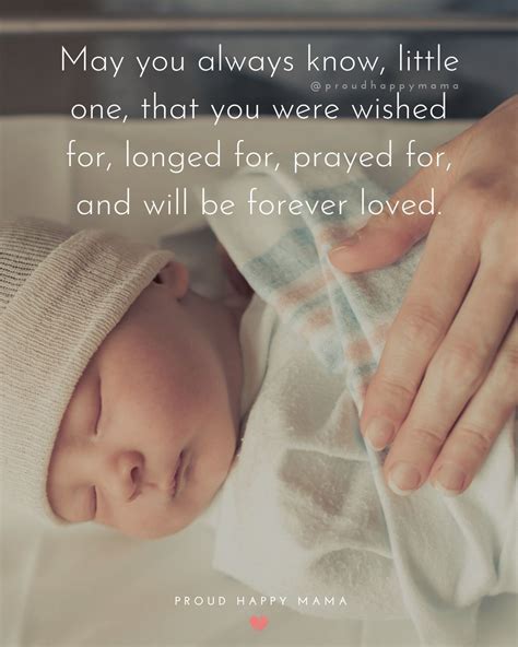 55+ Sweet New Baby Quotes And Sayings [With Images] | Baby boy quotes ...