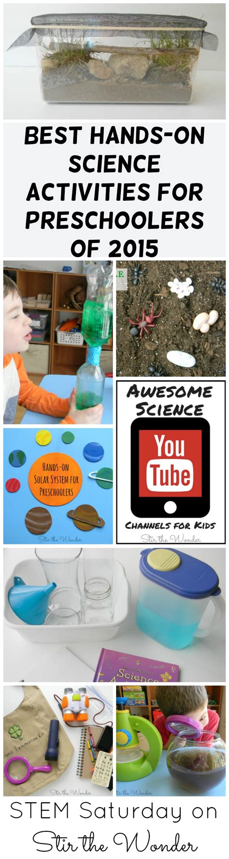 Best Hands-on Science Activities for Preschoolers from 2015 | Stir The Wonder