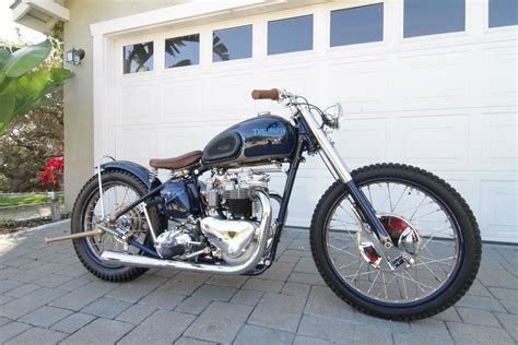 triumph motorcycle thunderbird custom pre unit by Bryan Thompson Triumph Thunderbird, Radio ...