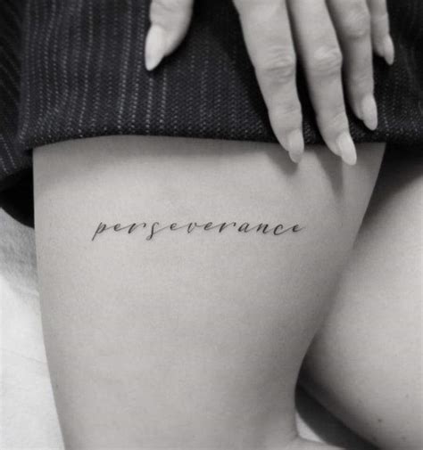 Perseverance Tattoo