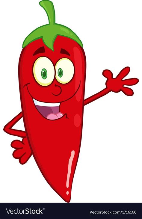 Chilli peppers cartoon vector image on VectorStock | Red chili peppers ...