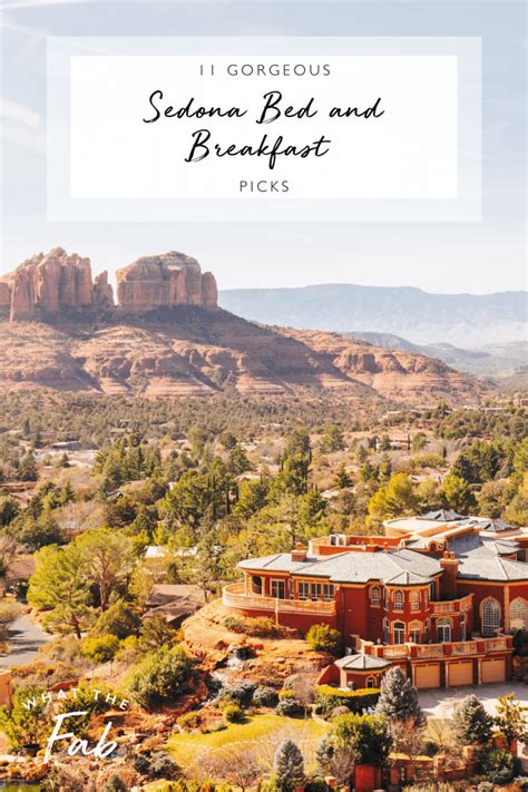 11 GORGEOUS Sedona Bed and Breakfast Picks