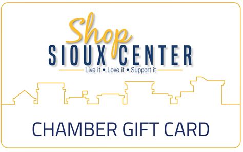 Sioux Center Chamber Gift Card | Downtown Gift Cards USA