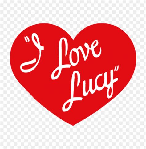 I Love Lucy Vector Logo Free Download - 465541 | TOPpng