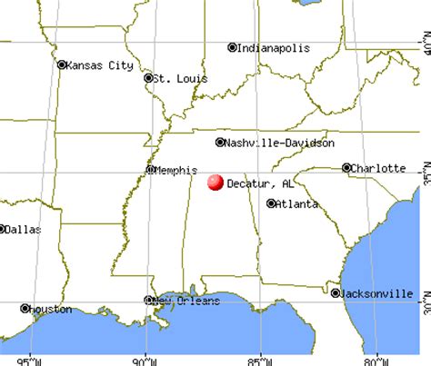 Decatur, Alabama (AL) profile: population, maps, real estate, averages ...