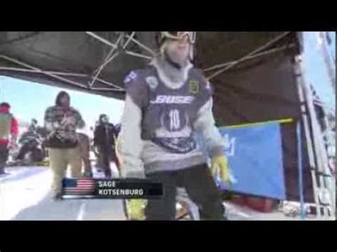 Sage Kotsenburg Wins SNB Slopestyle Final Olympic Qualifier First Gold Medal for USA