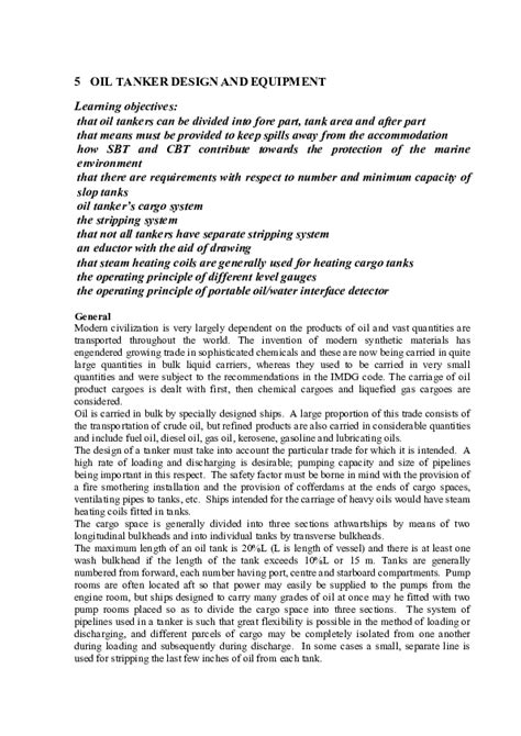 (PDF) OIL TANKER DESIGN AND EQUIPMENT