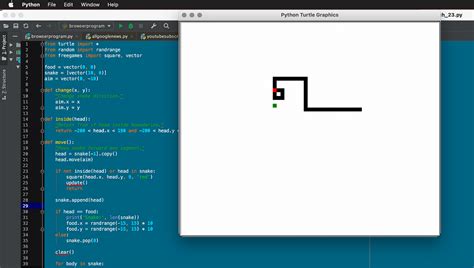 How To Make Snake Game In Python. Welcome back! Let’s do some game… | by Manpreet Singh | Medium