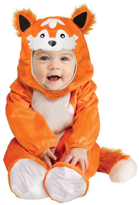 Infant Baby Fox Costume | Baby boy halloween, Baby fox, Fox costume