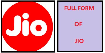 Full form of JIO | What Is Meaning of JIO? The full form of JIO stands ...