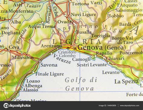 Cartina Geografica Genova | Cartina