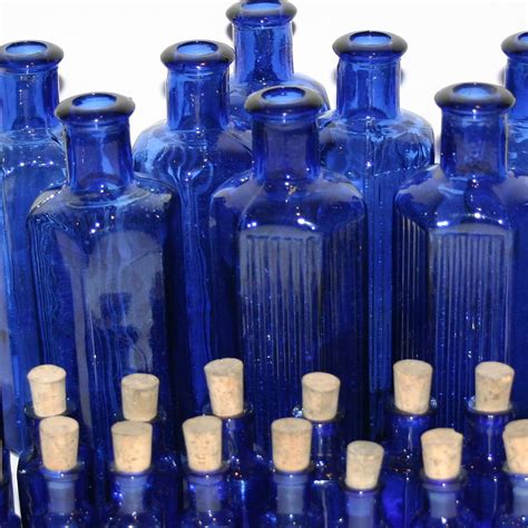 Stunning Cobalt Glass Bottles for Home Decor