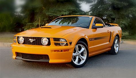 Grabber Orange 2008 Ford Mustang GT California Special Convertible