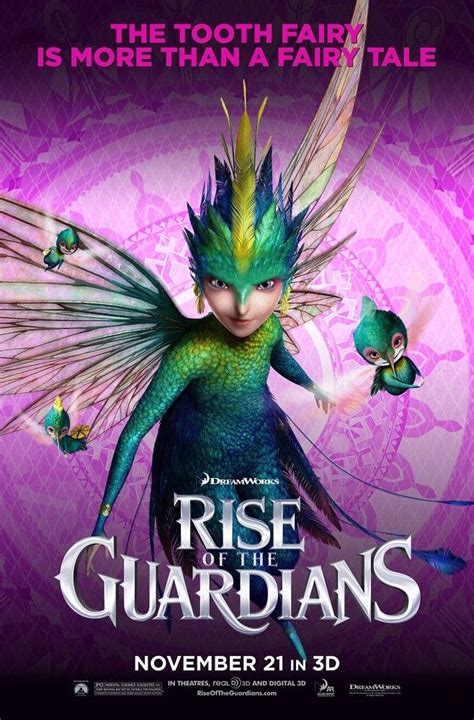 Rise Of The Guardians - Poster The Tooth Fairy | The guardian movie, Rise of the guardians ...