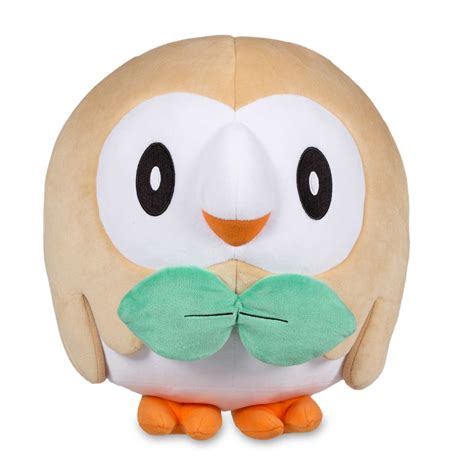 Rowlet Poké Jumbo Plush | Alola | Pokémon Center Original