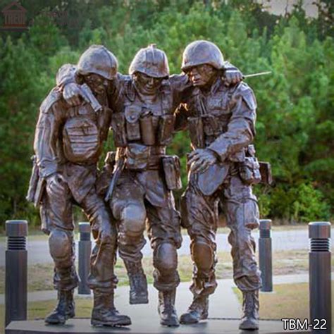 No Man Left Behind Bronze Military Statue for Sale- Trevi Statue