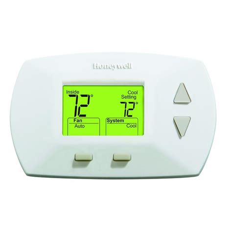 Honeywell Deluxe Digital Non-Programmable Heat/Cool Thermostat-RTHL3550 - The Home Depot