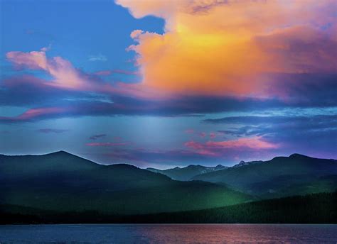 Sunset on Priest Lake 2 Photograph by David Patterson | Fine Art America