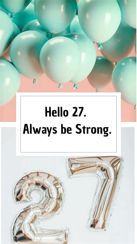 27th Birthday Celebration Ideas