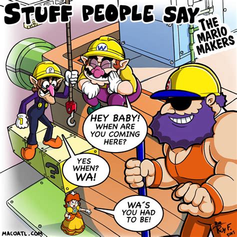 Stuff People Say: Foreman Spike and Wario Cat Call | Foreman Spike | Know Your Meme