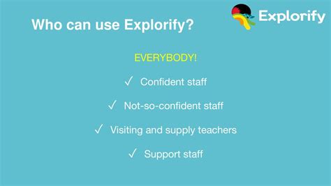 Welcome to Explorify! This presentation will help you introduce your ...