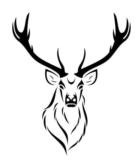 Easy Drawing Of A Deer at GetDrawings | Free download