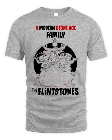 Modern Family Merch the Flintstones a Modern Stone Age Shirt | Cassivalen