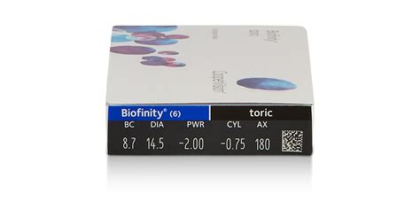 Biofinity Toric, 6 pack | ContactsDirect®