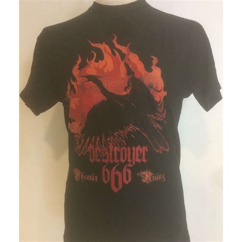 Phoenix rising (original) by Destroyer 666, tshirt.M with osmoseproductions - Ref:122354680