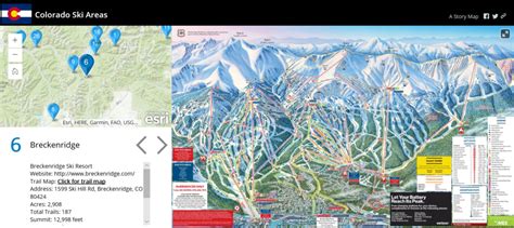 Colorado Ski Resorts StoryMap – GeoMarvel