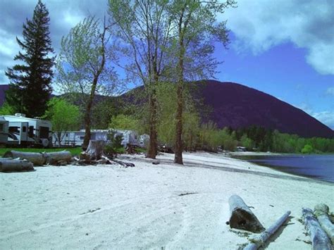 Sandy Point Beach Campground, Salmon Arm BC