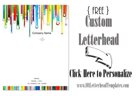 Free Company Letterhead Template