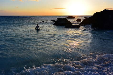 Kua Bay Sunset Photograph by Two Small Potatoes - Fine Art America