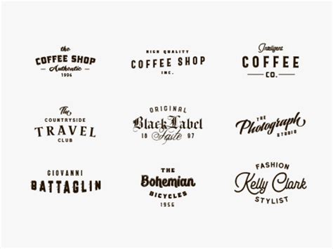 A vintage typography logo for your business | Upwork