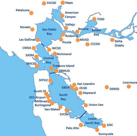 Bay Area San Francisco Map - Vilma Jerrylee