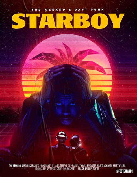 The Weeknd Starboy Poster