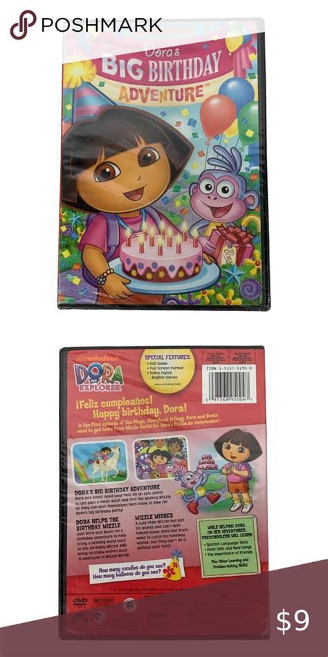 Dora's Big Birthday Adventure (DVD, 2010)