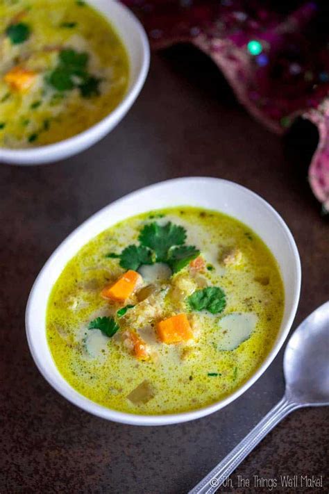 Chicken Mulligatawny Soup Recipe (In a Pressure Cooker) - Oh, The Things We'll Make!