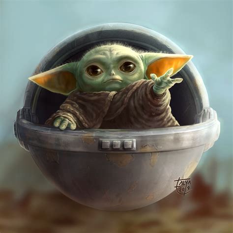 18 hours ''Baby Yoda'' drawing I've made : r/TheMandalorianTV